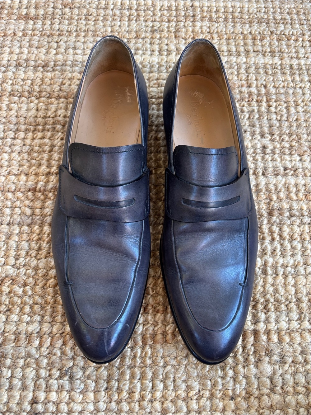 Berlutti Venezia Calf leather loafers